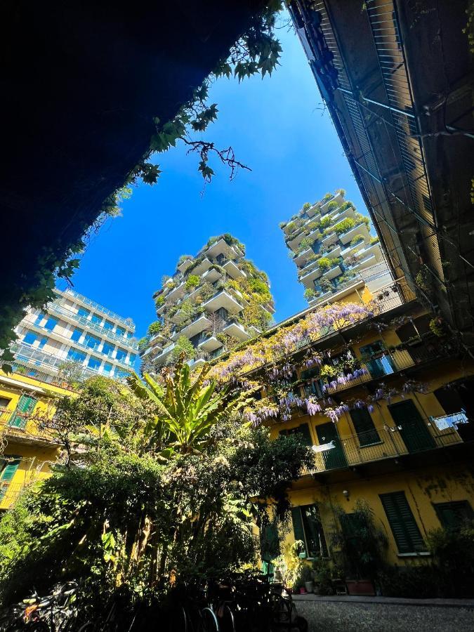 The Mundial Studio - Bosco Verticale View ميلان المظهر الخارجي الصورة