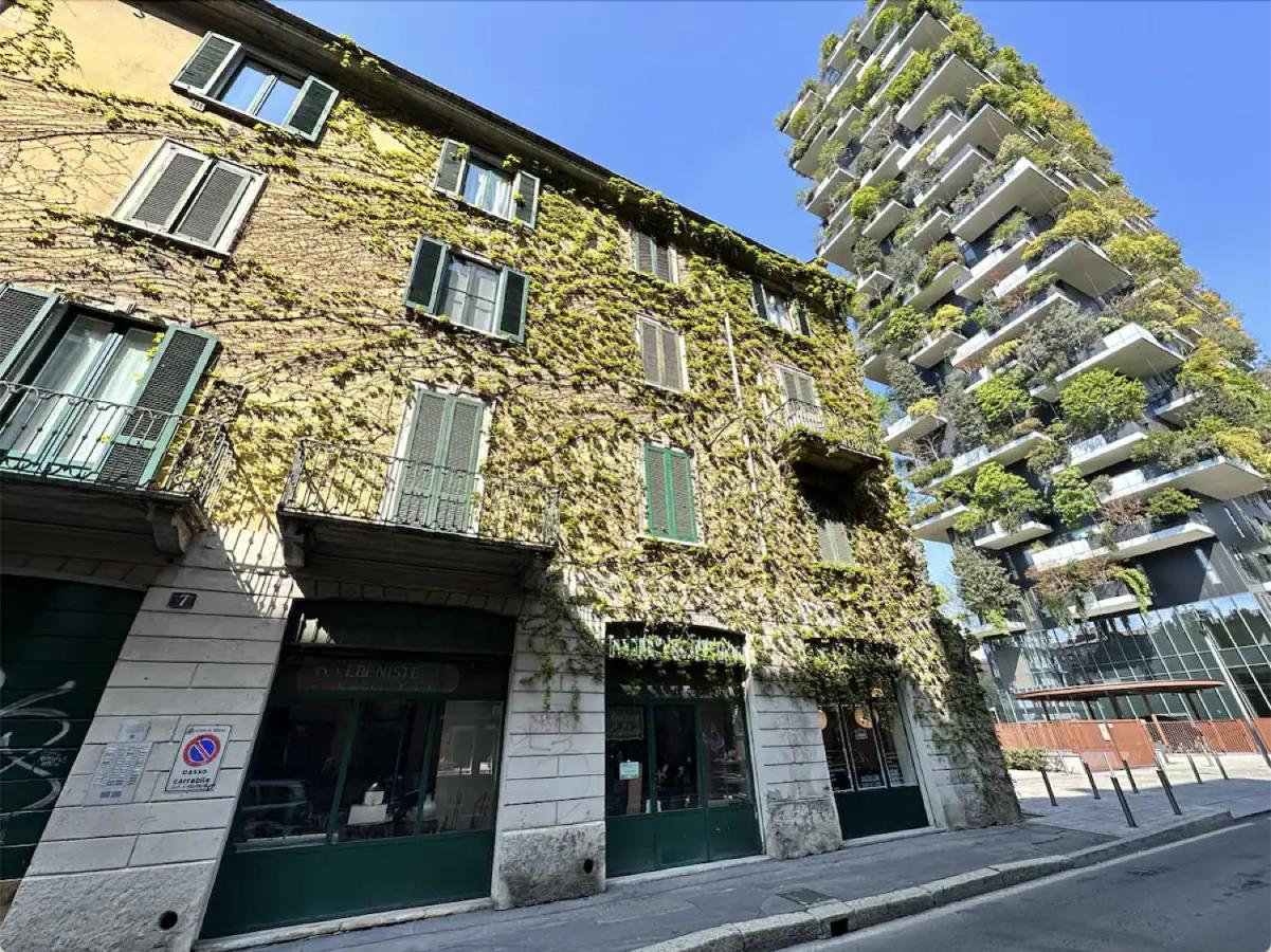 The Mundial Studio - Bosco Verticale View ميلان المظهر الخارجي الصورة